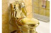 Goldene Toilette